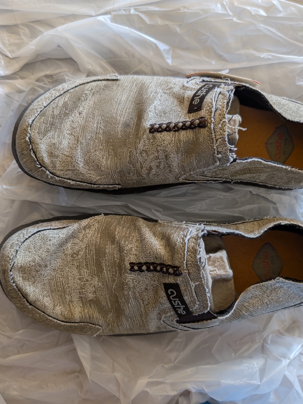 Cushe Hoffman Slip On Shoes Sand Men's Size 9